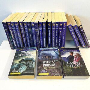 Lot of 22 "Harlequin Love Inspired Suspense" Paperback Novels - Good condition!